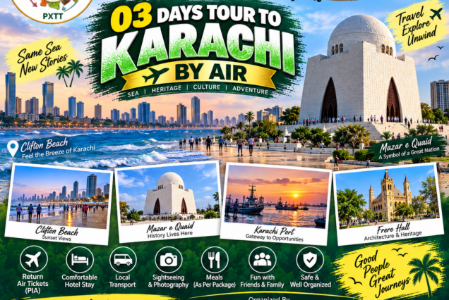 03 DAYS KARACHI TRIP (BY AIR)
