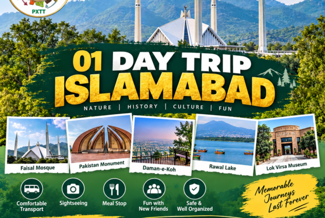 01 DAY ISLAMABAD TRIP