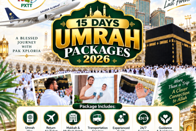 15-DAYS UMRAH PACKAGES