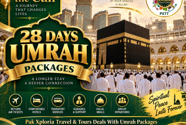 28 DAYS UMRAH PACKAGES