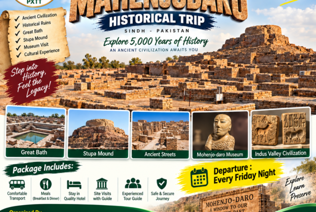 02 DAYS INDUS VALLEY CIVILIZATION MOHENJO-DARO TRIP